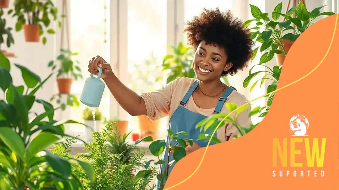 Caring for your indoor plants