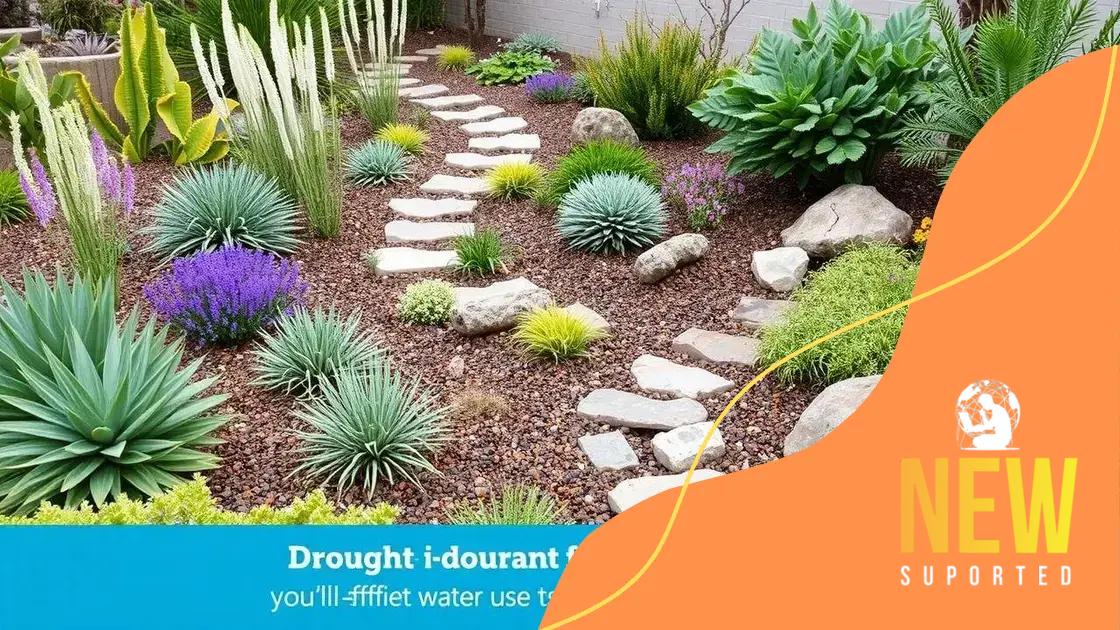 Designing your drought-resistant garden