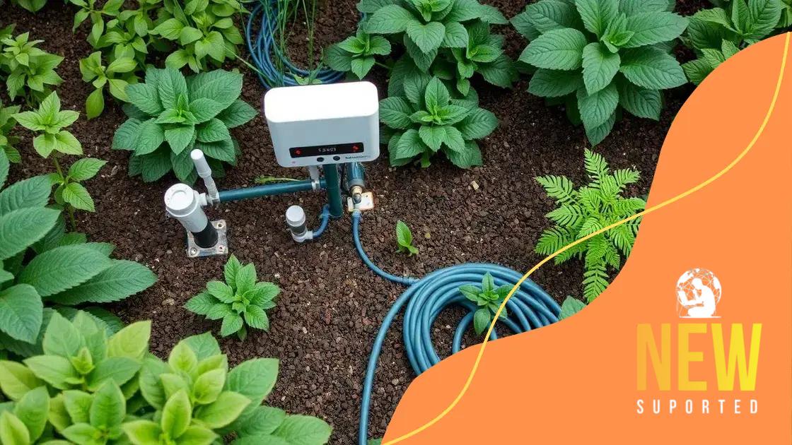How to set up a smart irrigation system