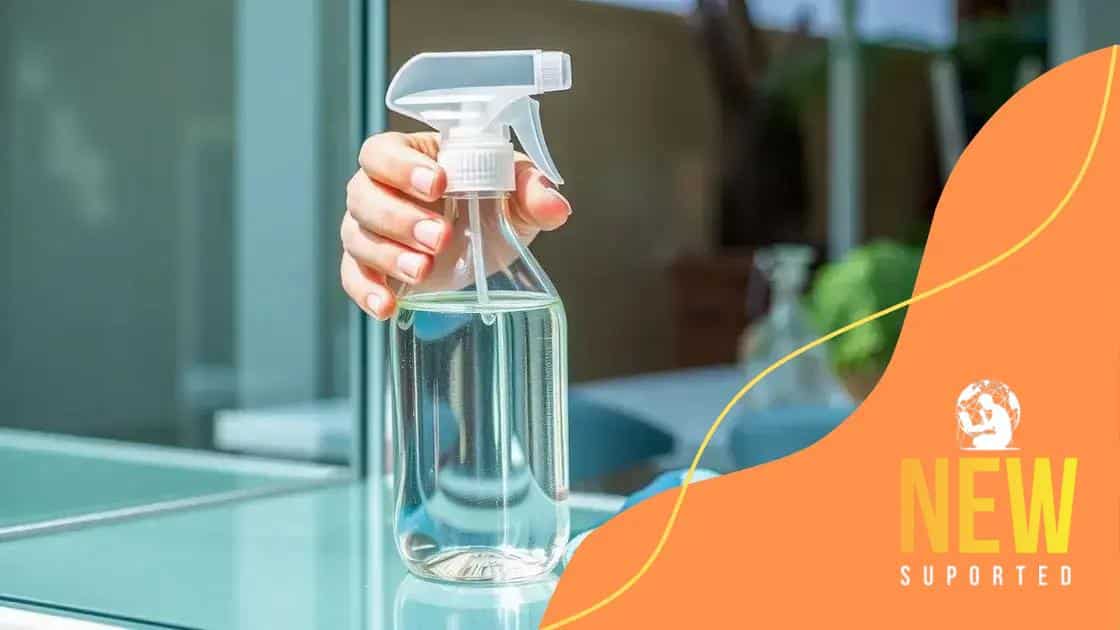 How to make glass and window cleaners
