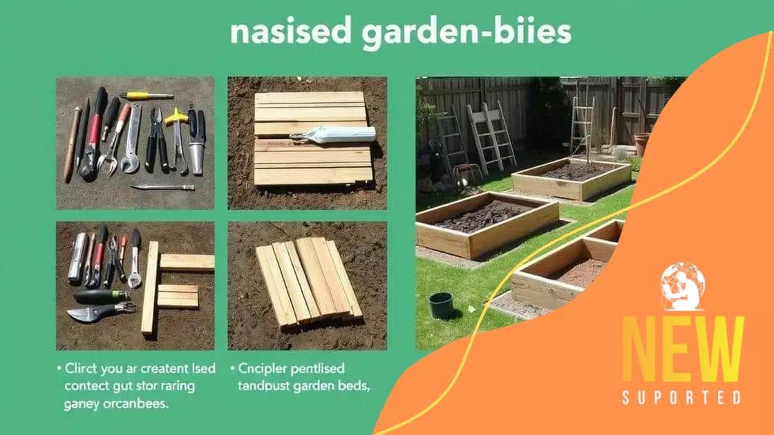 Step-by-step guide to constructing garden beds