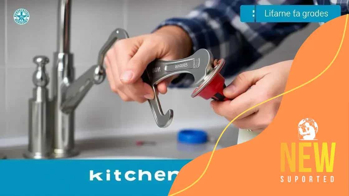 Step-by-step guide for fixing leaks