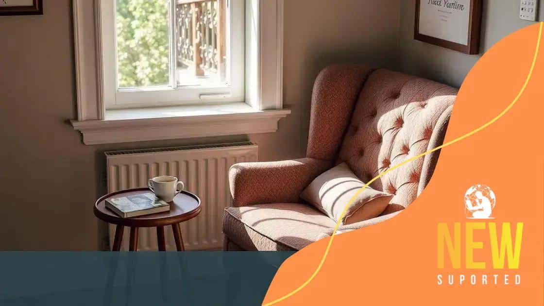Creating a comfortable seating arrangement