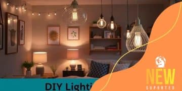 DIY lighting projects to brighten up your space