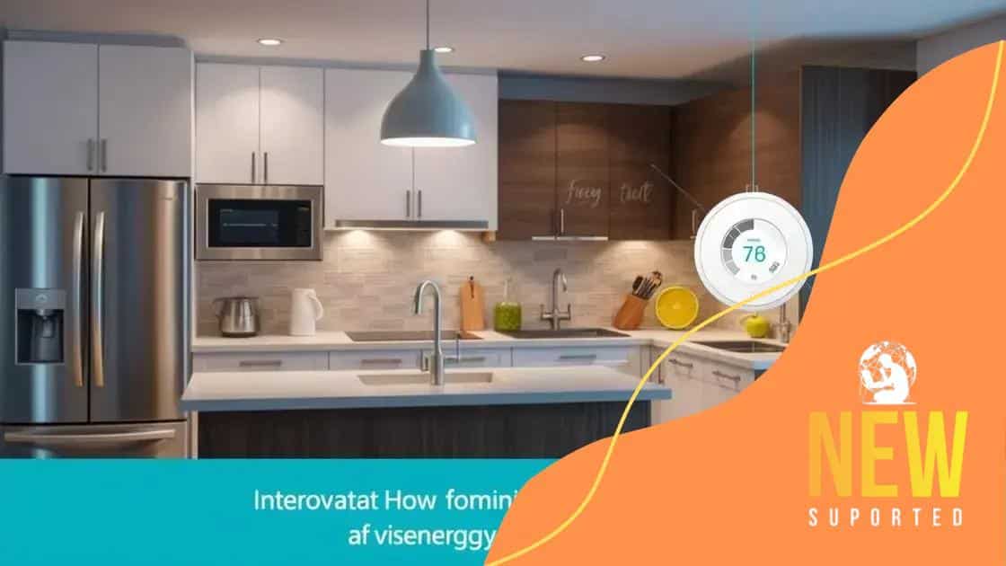 Innovative features for energy efficiency