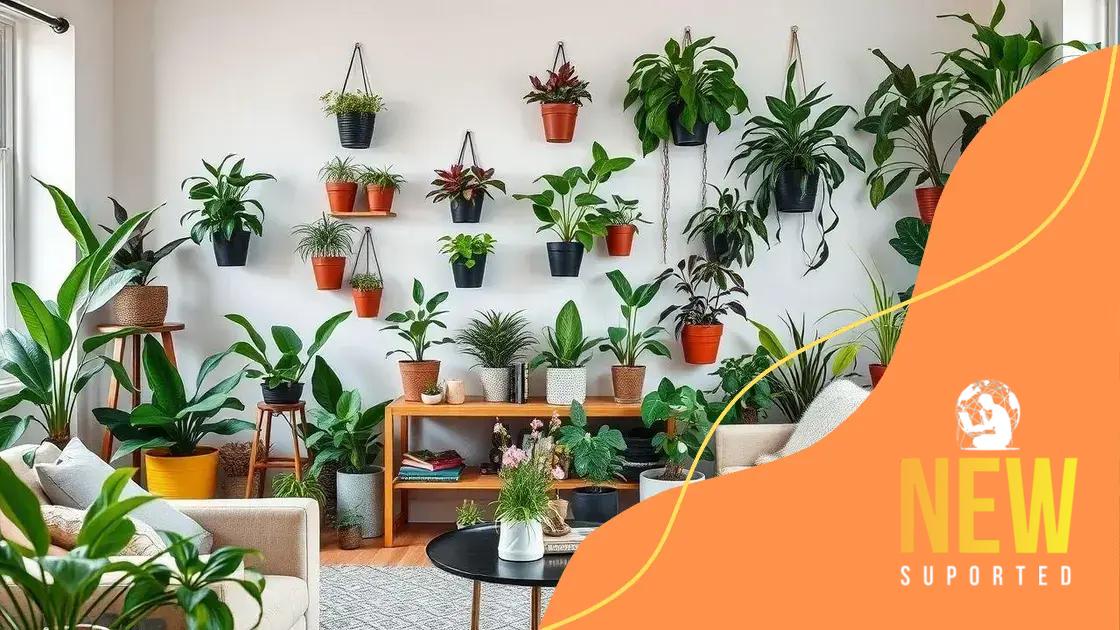 Incorporating plants into your decor