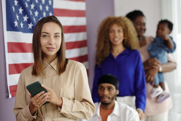 A training session for international aid workers in the US, focusing on cross-cultural communication. The session includes role-playing scenarios and discussions on cultural differences and sensitivities.