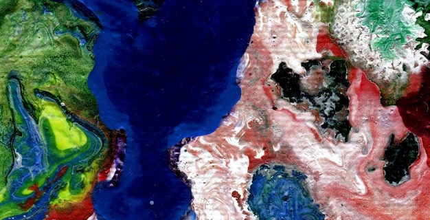 A map highlighting regions with high levels of displacement due to conflict, natural disasters, and political instability, visually representing the global scope of the crisis.