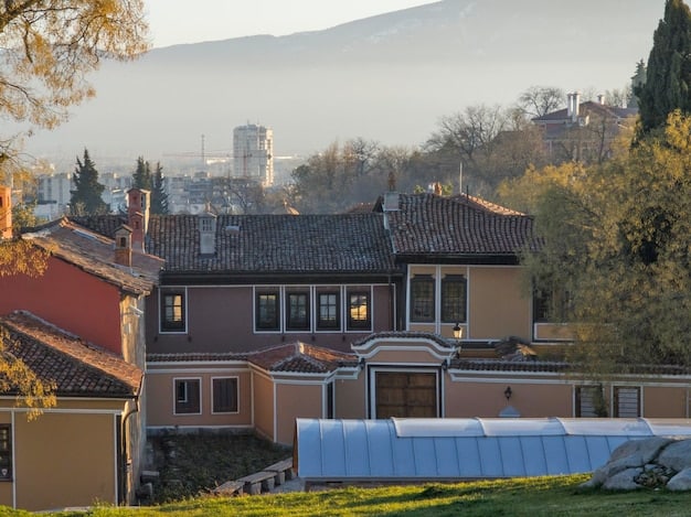 An outdoor shot of a home with solar panels on the roof, highlighting the benefits of renewable energy for backup power during blackouts and promoting sustainable living.