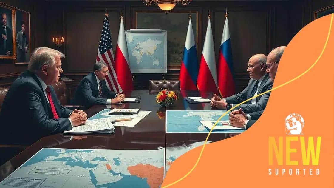 Challenges faced in US-Russia peace negotiations