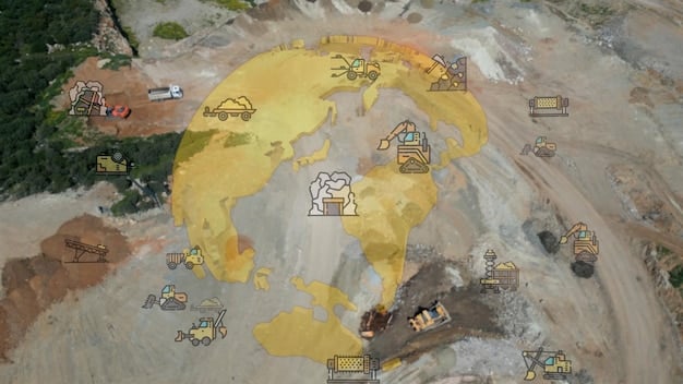 A detailed map showing climate change risk zones for various natural disasters, highlighting areas that need immediate attention for resilience building.