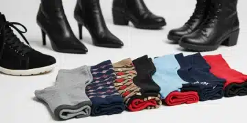 Variedad de calcetines y calzado, comodidad garantizada 2025