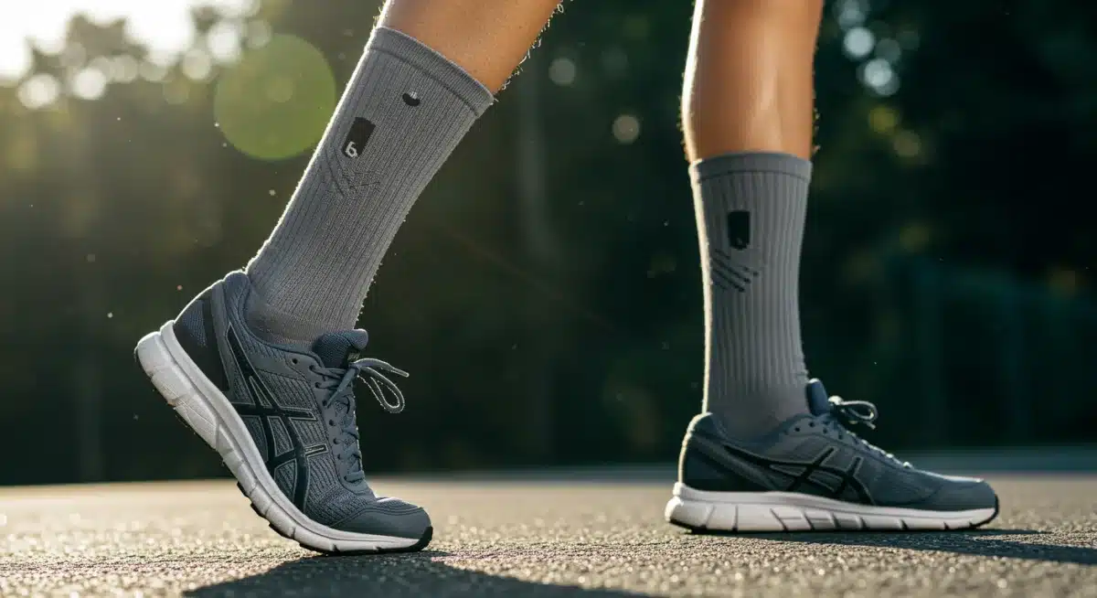 Calcetines deportivos de alto rendimiento para zapatillas, con tecnología de absorción de humedad