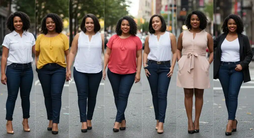 Cómo elegir la ropa adecuada para cada tipo de cuerpo en Estados Unidos